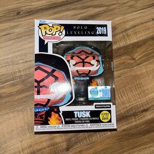 Funko Pop Animation Tusk Figure - Black and Orange